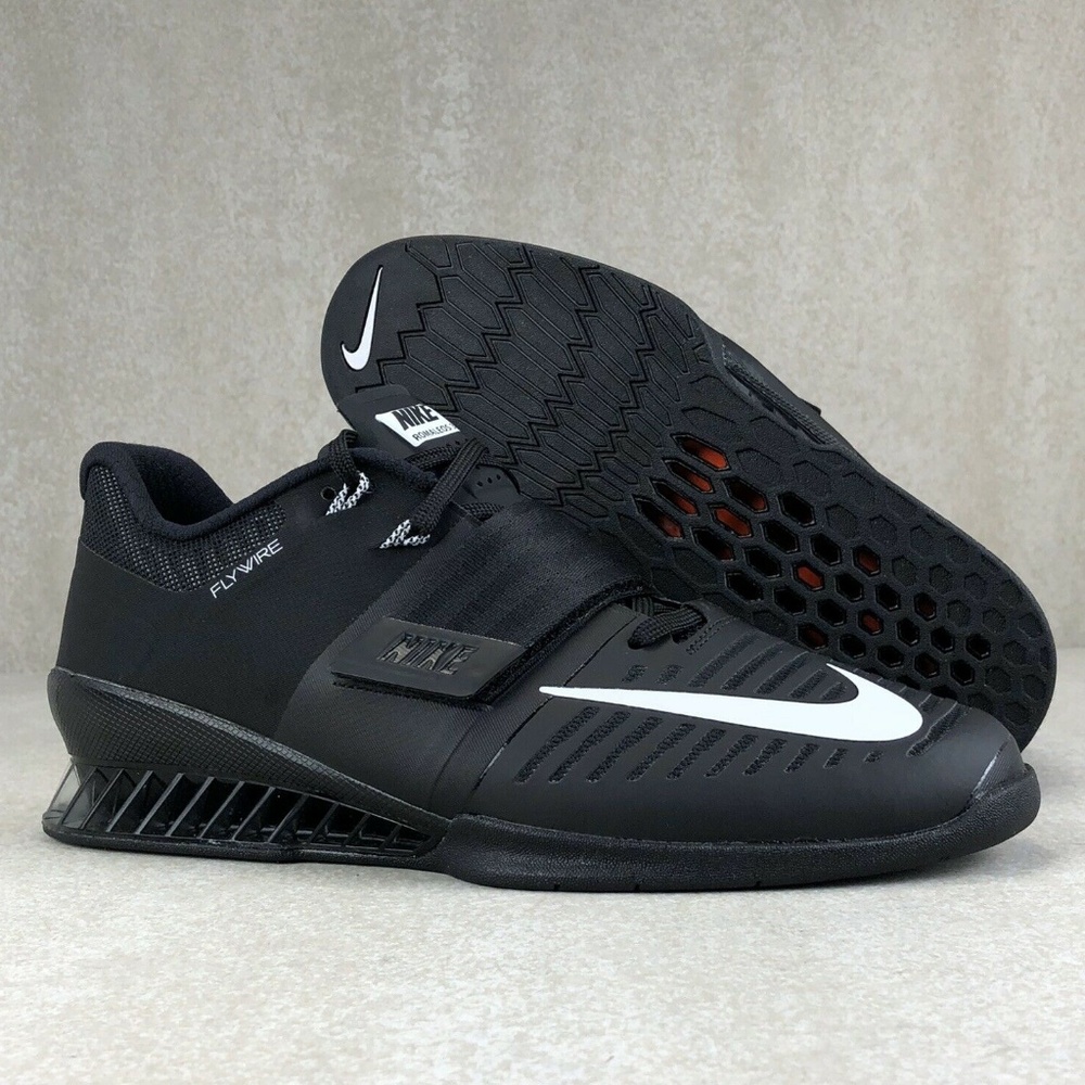 Nike Romaleos 3 Weightlifting Black 852933-002 - Picture 1 of 8
